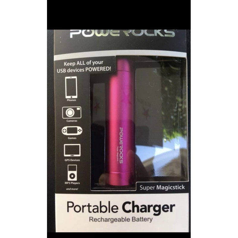 Powerocks Magicstick 3000mah Universal Extended Battery - Pink