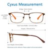 Cyxus Blue Light Filter Glasses Men Women Without Prescription Ultralight