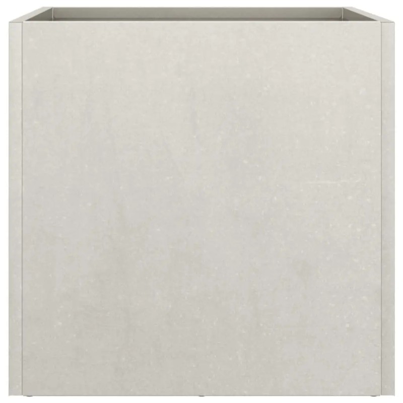 Silver 12.6"x11.8"x11.4" Stainless Steel Planter Flower Pots & Planters Productcolor: