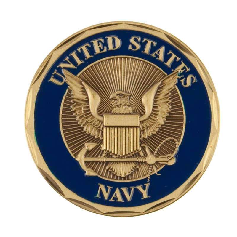 Eagle Crest Proud To Be U.S. Navy Coin - Silver