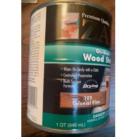 Zar Interior Stain 109 COLONIAL PINE Quart