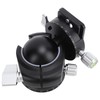 Panoramic Tripod Head Dual Panorama Low Gravity 360 Degree Rotating
