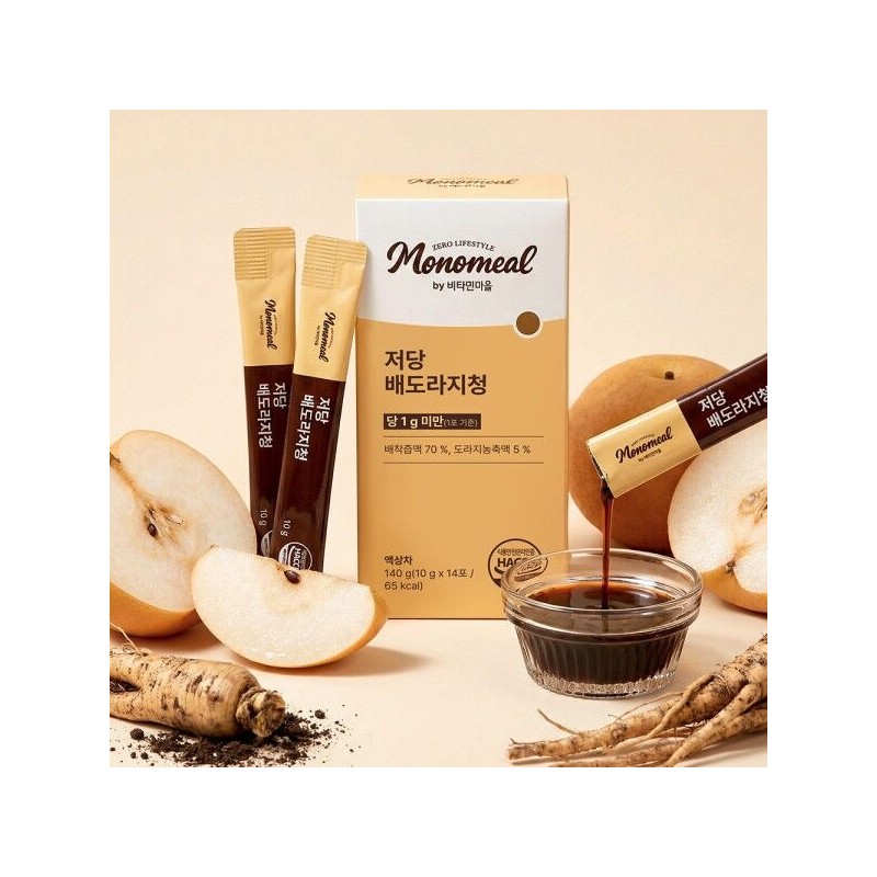 Vitamin Village [Vitamin Village] Monomil Allulose Low-Sugar Baedorajicheong Sticks 14
