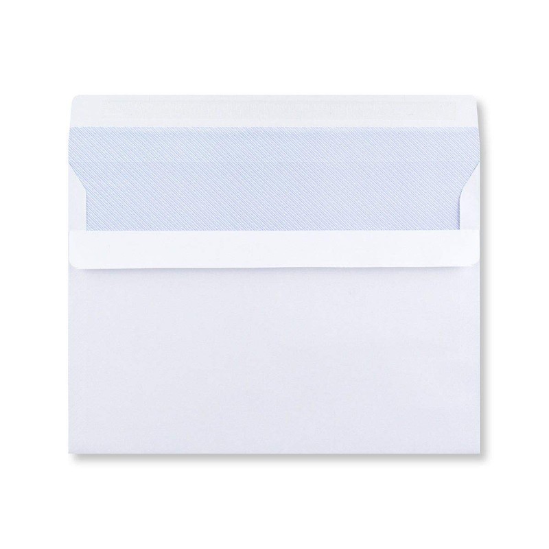 EPOSGEAR® A5/C5 Plain White Self Seal Wallet Envelopes 229mm x