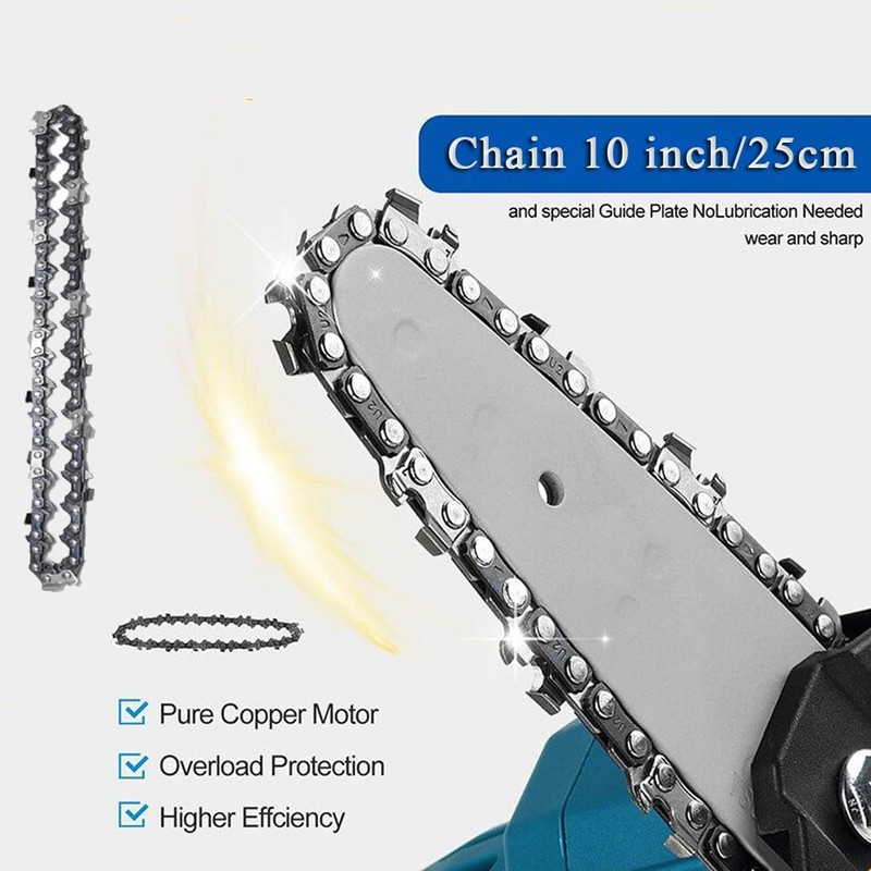 3 PCS Chainsaw Chain, 10 Inch 40 TG Pole Saw