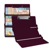 Whitecoat Clipboard® Trifold - Wine Medical Edition