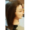 Dasom Maniqui Cabello 100% Natural,castaño Claro , Para Practica