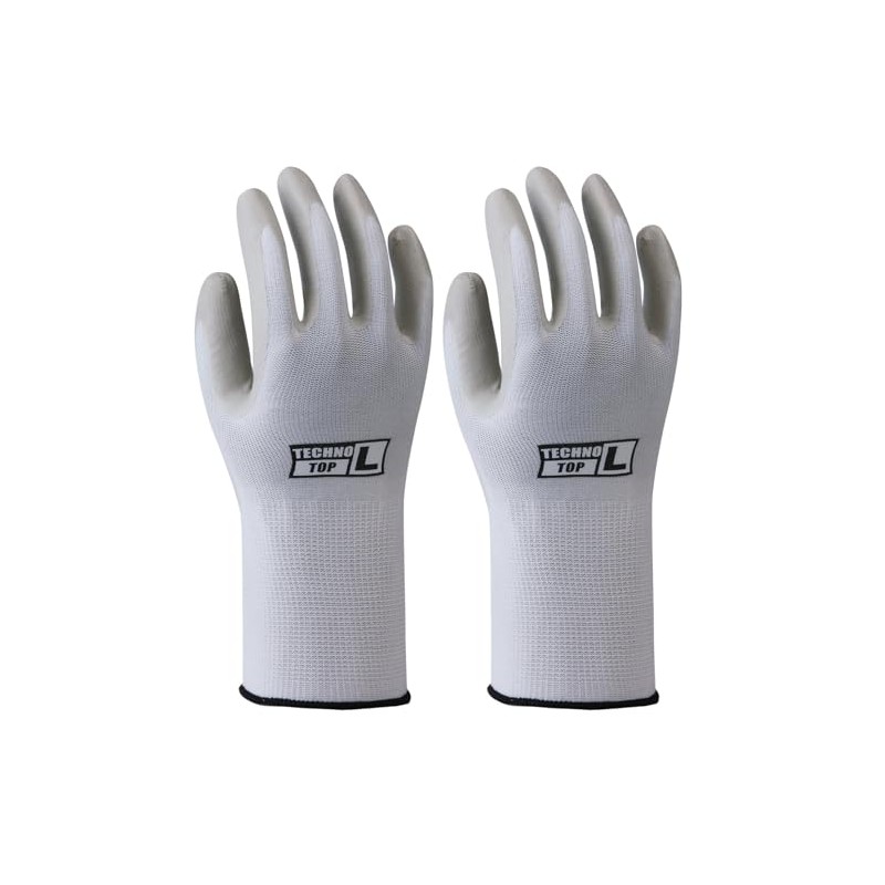 Kawanishi Industrial Glove Mania Techno-Top 1 Pair Gray M [Nitrile
