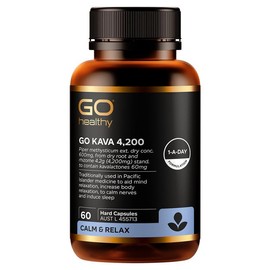 GO Healthy Kava 4200 60 Hard Capsules