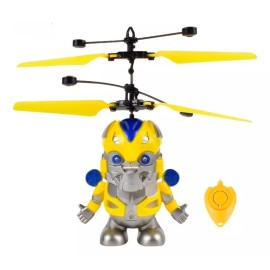 EGTMA Mini Drone Robot Espacial Con Sensor De Inducción Infrarrojo