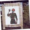 Kichvoe 2 Sheets Reusable Body Spot Training Paper High Visibility