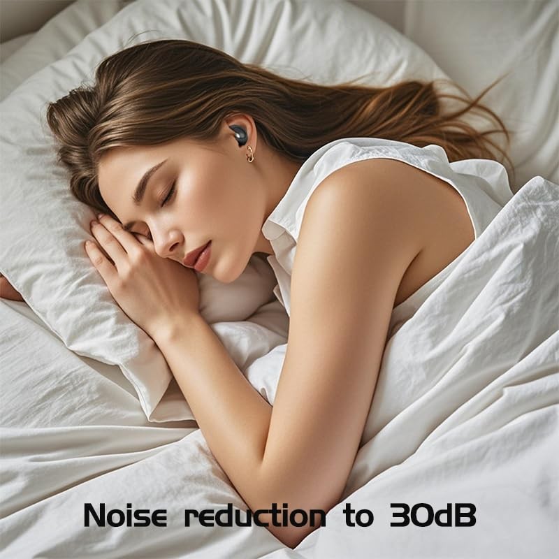 Ear Plugs for Sleep 32dB Noise Reduction Soft Comfy Reusable