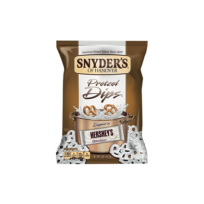 Snyder's of Hanover Pretzel Dips, Hershey's White Creme, 5 oz