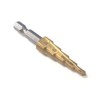 Audiophan Step Drill Reamer 3-12mm, 4-12mm, 4-20mm, Hex Drill Bid,
