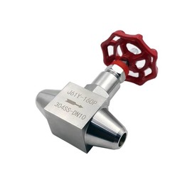 NSIXSURIM DN6 DN10 DN15 DN20 Stainless Steel Needle Valve J61Y-160P Welded High Pressure Globe Valve (DN20)