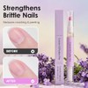 2en1 Empujador de Cutículas y Aceite para Cutículas,Herramienta de Manicura