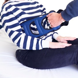 PEPE Transfer Belt for Seniors and Handicapped Persons Robust Care Belt with Ergonomic Handles for Safe Transfer