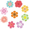 Ceiba Tree 54 Pcs Flower Cutouts Summer Flowers Bulletin Board