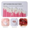 300 Microbrush +150cepillos+150lip Brush Para Pestañas Rosa