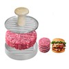 MOUMOUTEN 5 Inch Burger Press, Stainless Steel Non-Stick Hamburger Patty