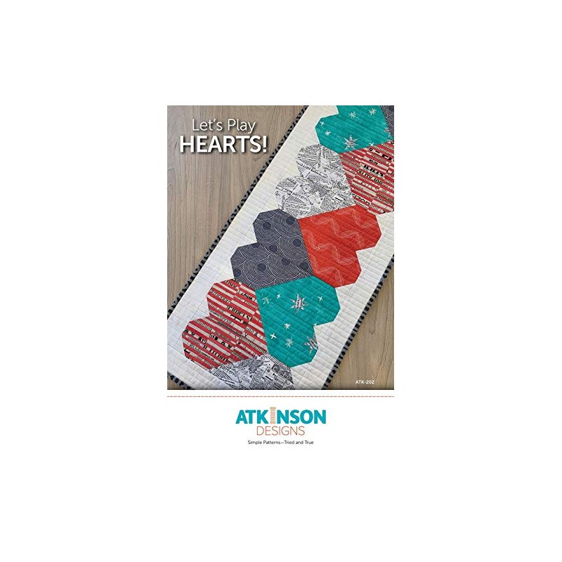Atkinson Designs Let's Play Hearts Pattern