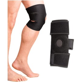 Knee Brace for Knee Pain For Men and Women Durable Copper Infused Fabric Compression Knee Brace for Running with Adjustable Straps Odor Resistant Knee Support for Working Out