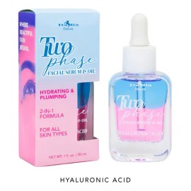 Italia Deluxe Sérum & Aceite Bifásico Facial 30mL Rosa Mosqueta Ácido Hialurónico