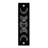 Moon Phases Tapestry Wall Hanging, Black and White Celestial Design, 40 cm x 150 cm Stars Space Psychedelic Black And White Wall Room Decor