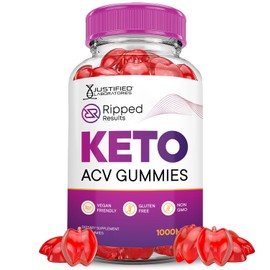Ripped Results Keto ACV Gummies Advanced Formula 1000MG Ripped Results Keto Gummies Apple Cider Vinegar Formulated with Pomegranate Beet Juice Powder B12 Vegan Non GMO 60 Gummys