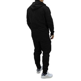 HHGKED Mens 2 Piece set Outfits Comfy Sweatsuits Athletic Jogging Tracksuit Hooded Sweatshirt and Joggers Sweatpants
