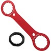 BRITECO BB Axis Wrench, Aluminum Alloy Bottom Bracket Tool, Wear-Resistant,