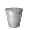 Antikas - Flower Pot Small Antique Zinc Planter Table Bucket