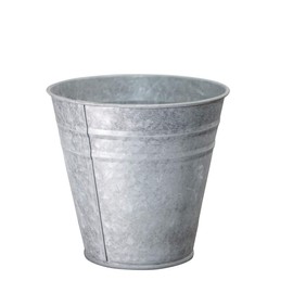Antikas - Flower Pot Small Antique Zinc Planter Table Bucket Zinc Pot