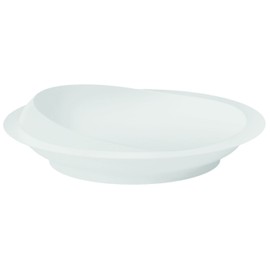Mobility Choices White Scoop Plate with Non-Slip Suction Base