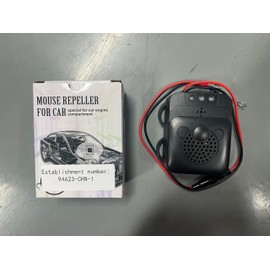 4Pack Rodent Repellent for Car Engines, Ultrasonic Mouse Deterrent with Evictor Strobe Light, Under Hood Mouse Deterrent for Keeping Mice Rat Squirrel Out of Car Truck RV Engine Bay Warehouse Attic