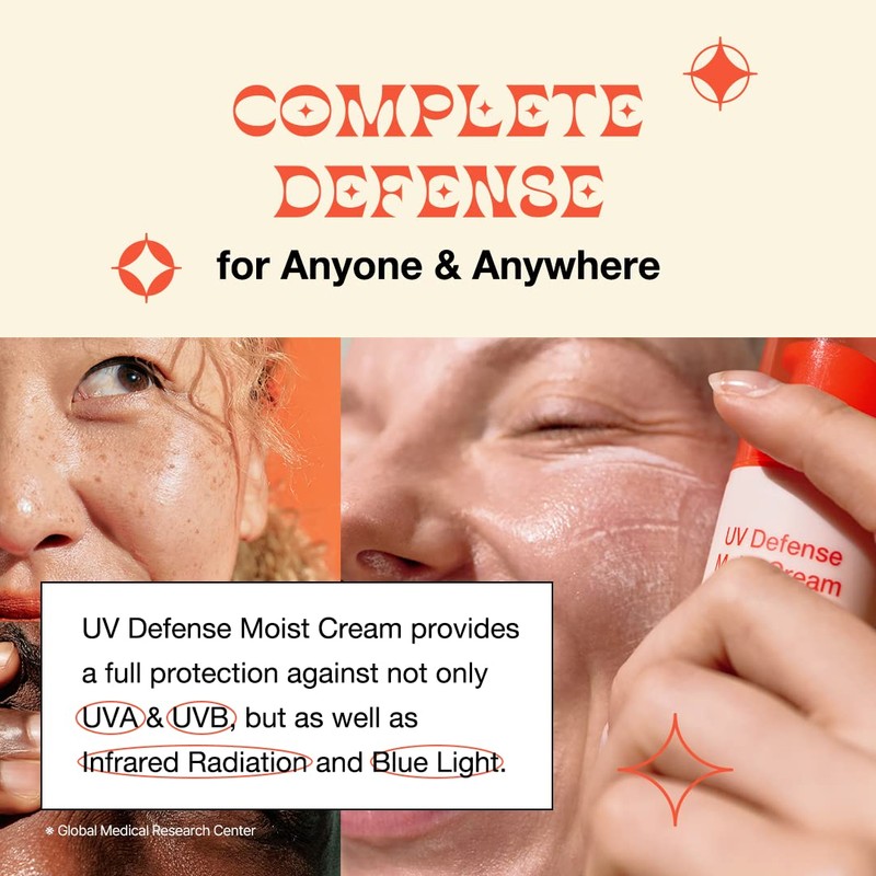 By Wishtrend UV Defense Moist Cream SPF50+ PA++++ 50 g