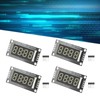 4 Sets Digital Tube Display Module LED 4 Digit 7