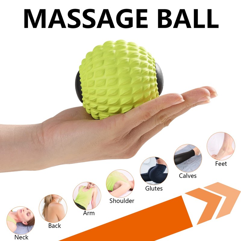 MURLIEN Massage Roller Ball, Deep Tissue Massager for Myofascial Release,