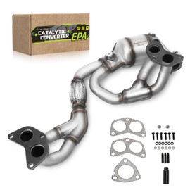 ECHO AUTOMILES Front Catalytic Converter Compatible with Subaru Outback/Legacy 2015-2019 2.5L H4 Catalytic Convertor W/Gasket EPA Compliant 644079 41165