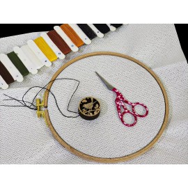 Wizardi Scissors for Embroidery and Detail Work F07M4-1-Stork 4