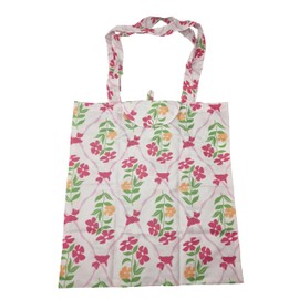 RADLEY Carousel Floral Foldaway Shopper Tote Bag in Chalk
