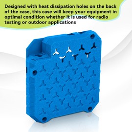1Pack ESP32 for Heltec V3 Case LoRa Development Board Meshtastic Case with Antenna Port and Type-C Interface Blue