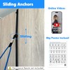 FITKIT Caiman - Correas de anclaje para puerta y pared