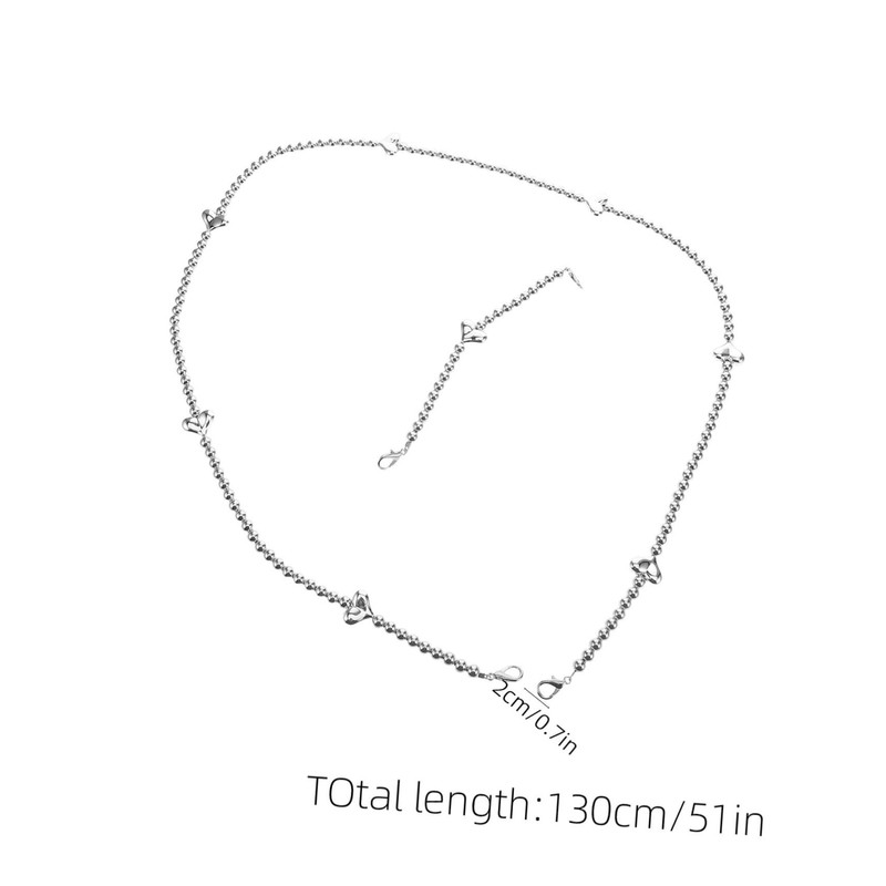 SHOWERORO Heart Chain Voice Amplifier Strap Comfortable Speaker Lanyard for
