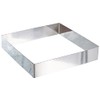 Lacor-68240-ST. STEEL SQUARE PASTRY MOULD 20X20 CMS.