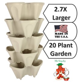 Mr. Stacky 5 Tiered Vertical Gardening Planter, Indoor & Outdoor