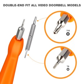 Video Doorbell Screwdriver,Screwdriver Bit Set for Battery Change & Wifi Password Reset Access,Video Doorbell Screwdriver for All Doorbells include Video Doorbell, Video Doorbell 2, Pro and Elite
