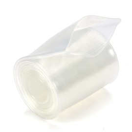 Chanzon 2:1 Ratio 1-3/16" (30mm) Heat Shrink Tubing 3.3Ft Roll (1M Total Length) Clear/Transparent Polyolefin Sleeving Wrap Shrinking 2 to 1 1pcs