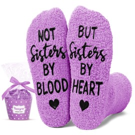 HAPPYPOP Bestie Ideas Socks for Women - Bestie Gifts, Bff Gifts Sister in Law