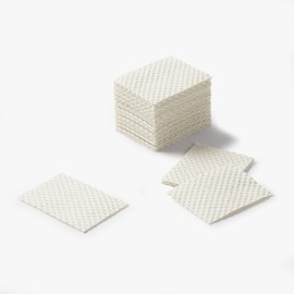 JAJU 무표백 엠보 화장솜 200매 JAJU Non-bleached Embossed Cotton Pads 200 sheets